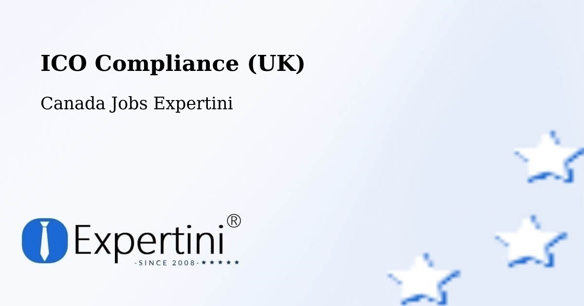 UK Data Protection & ICO Compliance – La Pocatière - Canada Jobs Expertini